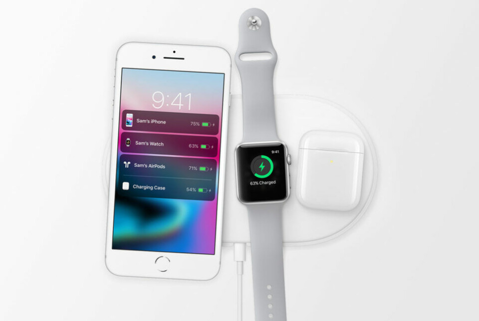 QI: Opptil tre enheter på AirPower (Foto: Apple) QI: Opptil tre enheter på AirPower (Foto: Apple)