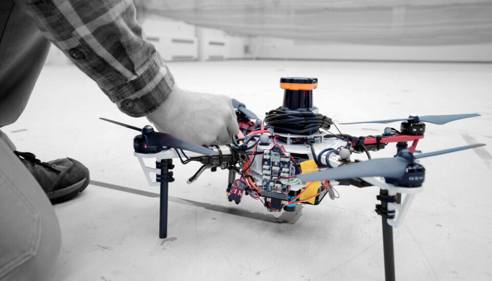 DRONER: Regjeringen vurderer å bruke droner under ekstremvær for å sikre mobildekning. Nå må folk utvikle en digital samvittighet, skriver debattforfatteren. (Foto: MIT)