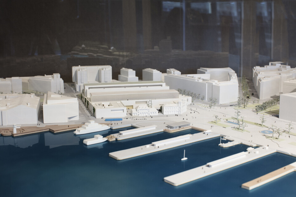 AVANSERT: Netnordic har inngått avtale med Statsbygg om å levere nett til det nye Nasjonalmuseet. (Modell: Nasjonalmuseet)