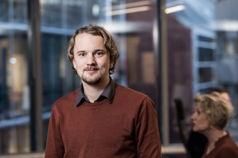 NYANSATT: William Lindberg er ansatt som network engineer. Foto: Thomas Barstad Eckhoff NYANSATT: William Lindberg er ansatt som network engineer. Foto: Thomas Barstad Eckhoff