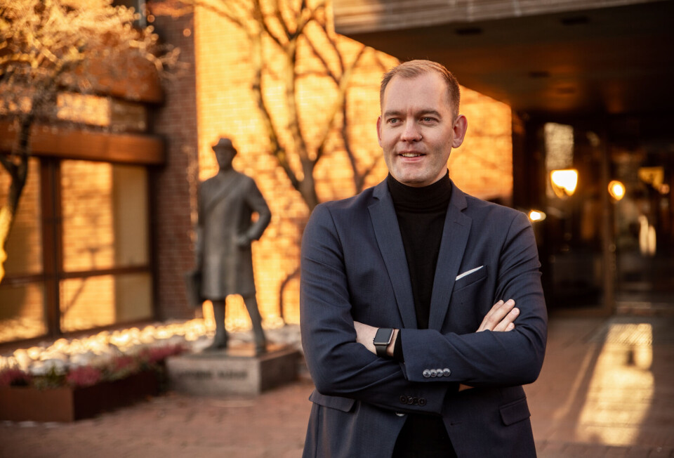 TILGANG: Sondre Andersen, IT-sjef i Sandefjord kommune kan glede seg over mer fornuftig tilgang til informasjon i kommunen.