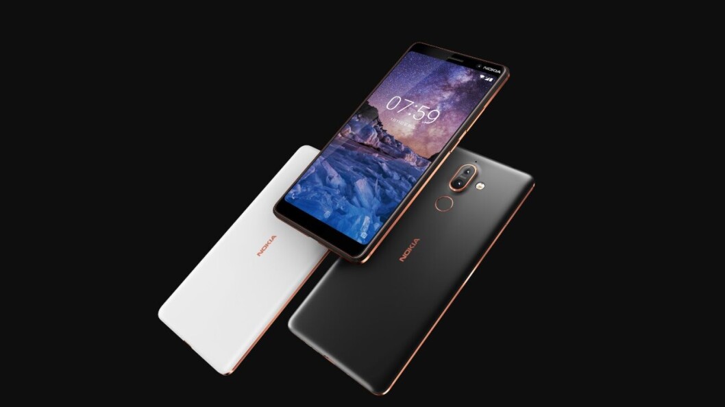 PÅ AVVEIE: Nokia 7-Plus-telefoner sender personlige data til en server i Kina. (Pressefoto: Nokia) PÅ AVVEIE: Nokia 7-Plus-telefoner sender personlige data til en server i Kina. (Pressefoto: Nokia)