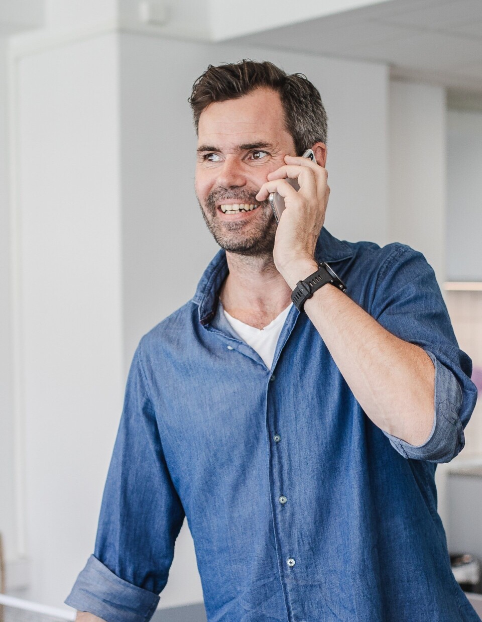 KUNDEN ANSVARLIG: Håvard Fosse, daglig leder i Ensō, er skeptisk til den tradisjonelle kunde-leverandørmodellen hvor partene sitter på hver sin side av bordet og er mer opptatt av kontraktens ordlyd. (Foto: Odin Jaeger)
