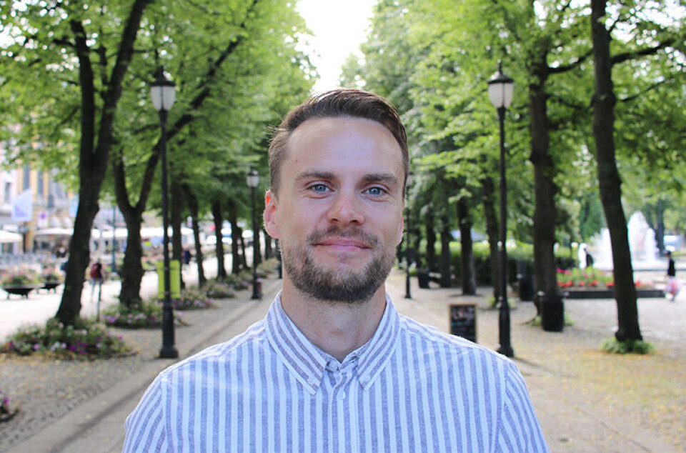 NY: Petter Remen Hanssen tiltrer stillingen som digital- og markedssjef i Landkreditt i begynnelsen av august. (Foto: Landkreditt)