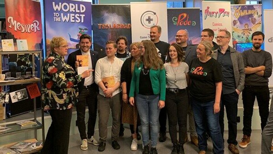 SPILLEROM: Regjeringen vil hjelpe norsk spillbransje (Foto: Kulturdepartementet) SPILLEROM: Regjeringen vil hjelpe norsk spillbransje (Foto: Kulturdepartementet)