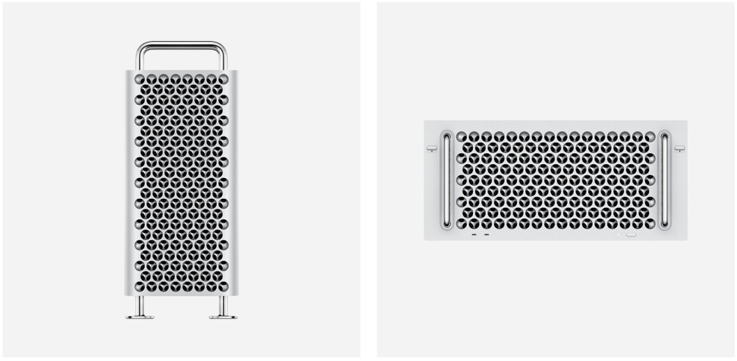 PRO: Du kan kjøpe stativ med hjul, noe som er passende siden prisen er den samme som for en (ny) bil (Foto: Apple). PRO: Du kan kjøpe stativ med hjul, noe som er passende siden prisen er den samme som for en (ny) bil (Foto: Apple).