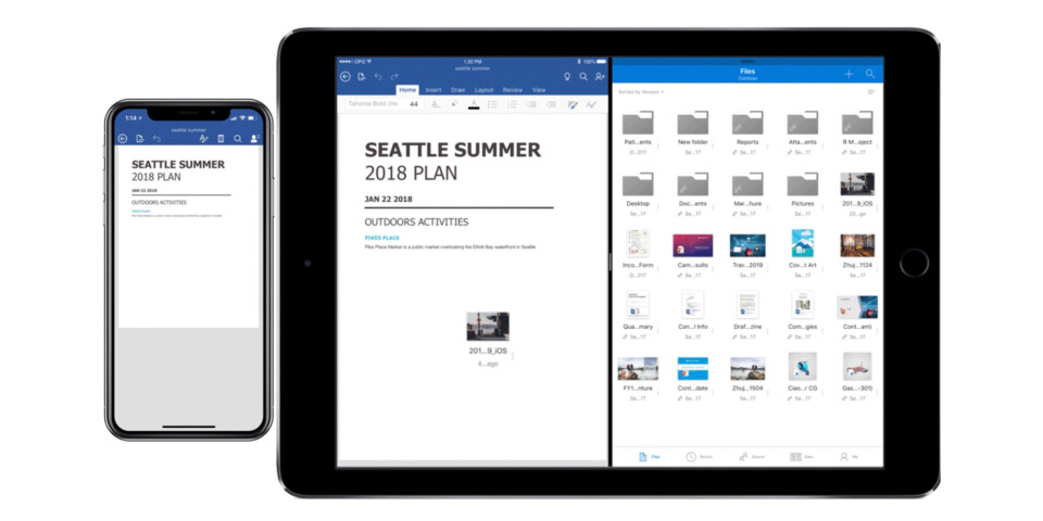PAD: Pek og klikk med iOS 13.4 (Foto: Microsoft) PAD: Pek og klikk med iOS 13.4 (Foto: Microsoft)