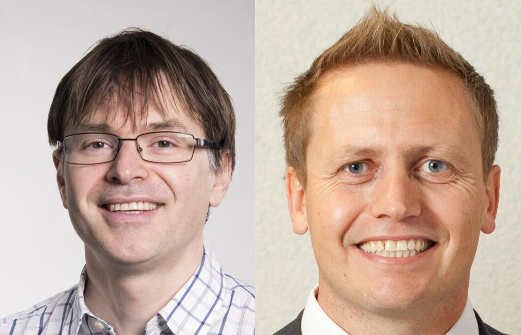 PRISVINNERE: Sjefforskerne Torgeir Dingsøyr (til venstre) og Nils Brede Moe ved SINTEF Digital.
Foto: Sintef PRISVINNERE: Sjefforskerne Torgeir Dingsøyr (til venstre) og Nils Brede Moe ved SINTEF Digital.
Foto: Sintef