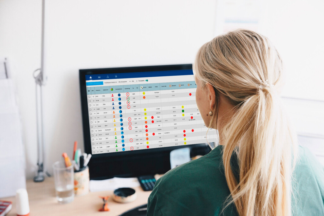 DIGITAL OVERSIKT: Sensio har inngått avtale med flere kommuner for å innføre en digital tavle som skal øke pasientsikkerheten og effektiviteten i kommunehelsetjenesten. (Pressefoto: Sensio) DIGITAL OVERSIKT: Sensio har inngått avtale med flere kommuner for å innføre en digital tavle som skal øke pasientsikkerheten og effektiviteten i kommunehelsetjenesten. (Pressefoto: Sensio)