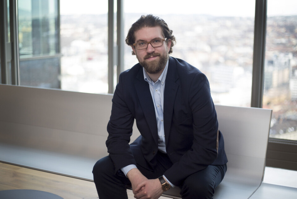 I FRONT. Scott Leaman fra Sopra Steria jobber med utvidet virkelighet. Nå har han fått en høythengende utmerkelse fra Microsoft. (Foto: Sopra Steria) I FRONT. Scott Leaman fra Sopra Steria jobber med utvidet virkelighet. Nå har han fått en høythengende utmerkelse fra Microsoft. (Foto: Sopra Steria)
