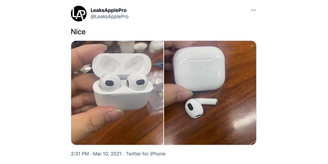 Foto: Twitter / LeaksApplePro Foto: Twitter / LeaksApplePro