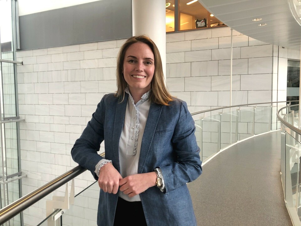 TIL GLOBALCONNECT: Cecilie Viken starter i Globalconnect etter åtte år som konsulent i Capgemini. (Foto: Globalconnect) TIL GLOBALCONNECT: Cecilie Viken starter i Globalconnect etter åtte år som konsulent i Capgemini. (Foto: Globalconnect)