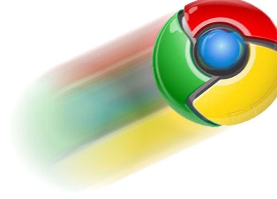Chrome større enn Safari