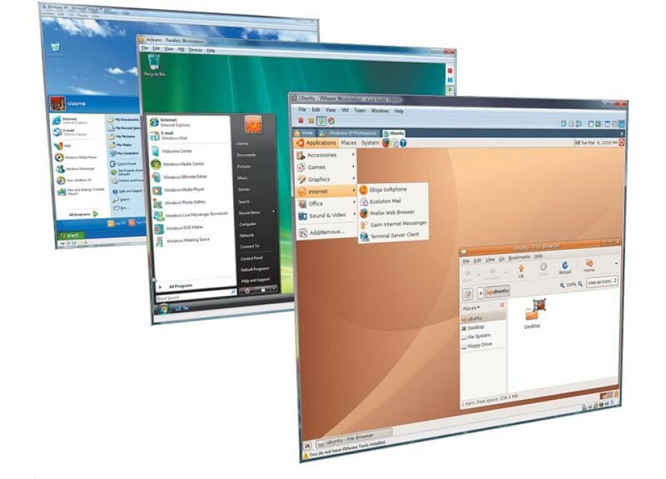 Slik setter du opp en virtuell maskin
