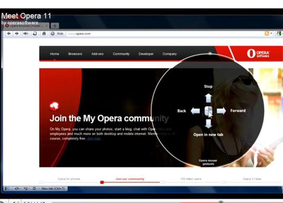 Opera 11 lansert