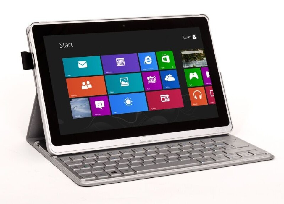 TEST: Acer Aspire P3: Nettbrett og pc?